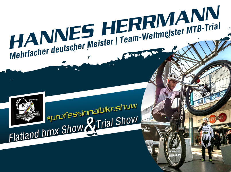 ProfessionalBikeShow mit Hannes Herrmann 