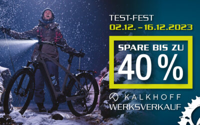 Kalkhoff TEST-FEST: 2.12.-16.12.2023