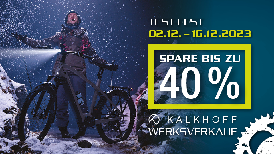 Kalkhoff TEST-FEST: 2.12.-16.12.2023