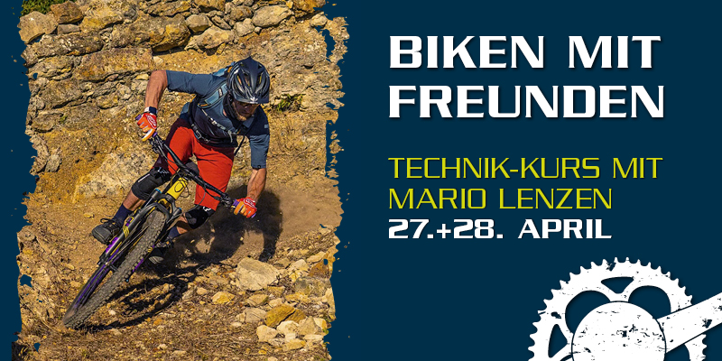 Biken mit Freunden