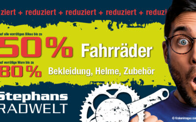 Saison Abverkauf in Stephans Radwelt