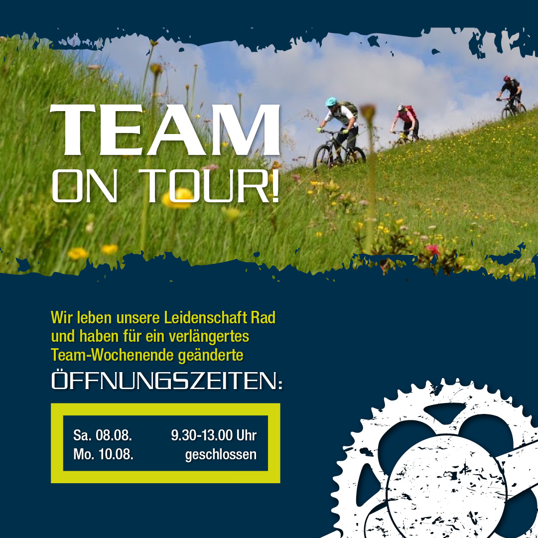 Stephans Radwelt Team on Tour